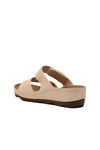Beige Womens Slippers 37-976 Z