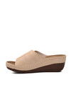 Beige Womens Slippers 38-973 Z