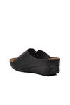 Black Womens Slippers 38-973 Z
