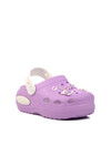 Lilac Eva Lightweight Womens Sabo Slippers 642 Z