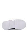 Black-Pink Velcro Girls Sneakers 732 P