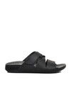 Black Anatomical Velcro Mens Slippers 80-989 M