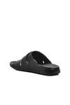 Black Anatomical Velcro Mens Slippers 80-989 M