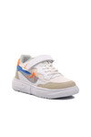White-Orange Childrens Sports Shoes BST-366 F