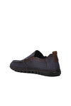 Navy Blue Nubuck Mens Casual Shoes D2024 M