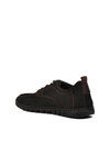 Black Nubuck Mens Casual Shoes D2025 M