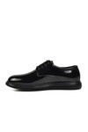 Black Patent Leather Mens Casual Shoes P200 M