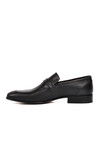 Black Genuine Leather Mens Classic Shoes Premium 02466 M