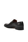 Black Genuine Leather Mens Classic Shoes Premium 02471 M