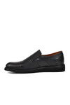 Black Genuine Leather Mens Casual Shoes Premium 03256 M