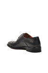 Black Genuine Leather Mens Classic Shoes Premium 03258 M