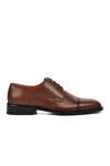 Tan Genuine Leather Mens Classic Shoes Premium 03258 M