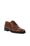 Tan Genuine Leather Mens Classic Shoes Premium 03258 M