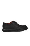 Black Nubuck Genuine Leather Mens Casual Shoes Premium 33281 M
