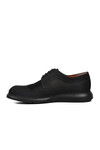 Black Nubuck Genuine Leather Mens Casual Shoes Premium 33281 M