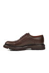 Brown Genuine Leather Mens Casual Shoes Premium 33283 M