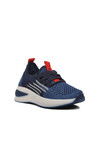 Navy Blue-Ice-Red Childrens Sneakers Ravello P