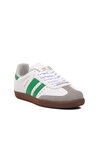 White-Green Unisex Sneaker Triger G