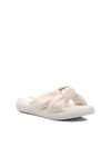 White Womens Slippers 0708 Z