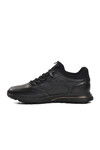 Black Genuine Leather Mens Casual Shoes 1046 M