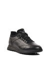 Black Genuine Leather Mens Casual Shoes 1046 M
