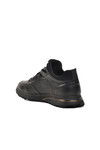 Black Genuine Leather Mens Casual Shoes 1046 M