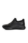 Black Genuine Leather Mens Casual Shoes 110 M