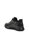 Black Genuine Leather Mens Casual Shoes 110 M