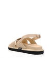 Beige Womens Flat Sandals 150 Z