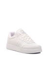 White Lace-Up Unisex Sneaker 158
