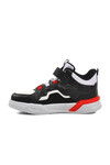 Black-White-Red Childrens Sneakers 1726 F