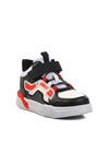 Black-White-Red Childrens Sneakers 1726 F