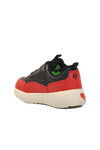 Black-Red Childrens Sneakers 1739 P