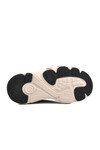 Cream-Black Childrens Sneakers 1751 F