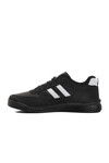 Black-White Lace-Up Mens Sneakers 2024-25K M