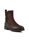Brown Nubuck Womens Boots 20742K Z