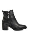 Black Skin Womens Boots 224547 Z