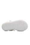 White Orthopedic Girls Sandals 24-401 P