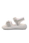 Beyaz Ortopedik Kız Çocuk Sandalet 24-402 P