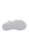 White Orthopedic Girls Sandals 24-409 P