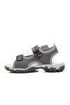 Gri Kamuflaj Ortopedik Erkek Çocuk Spor Sandalet 24-410 P