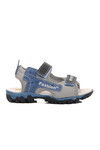 Lacivert Mavi Ortopedik Erkek Çocuk Spor Sandalet 24-410 P