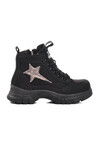 Black Emerald Fleece Girls Boots 24042 F