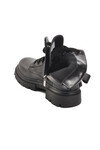 Black Polar Fleece Girls Boots 24106 F