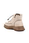 Camel Lace-Up Zippered Womens Boots 24K310-13 Z