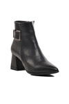 Black Skin Womens Boots 276517 Z