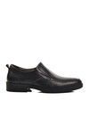 Black Genuine Leather Orthopedic Mens Classic Shoes 28326 M