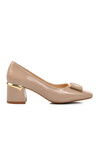 Beige Womens High Heel Shoes 312145 Z