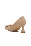 Beige Skin Womens High Heel Shoes 312181 Z