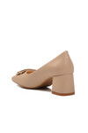 Beige Skin Womens High Heel Shoes 312237 Z